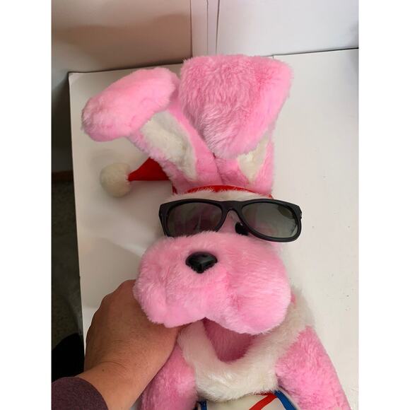 Eveready Battery Company Other - Energizer Battery Plush Christmas Bunny Stocking Large Playing the Drum 1993